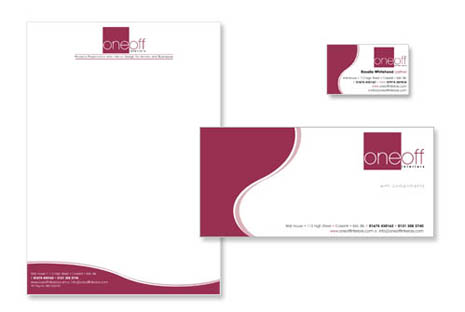 Professional Logo Design on Letterheads  Compliment Slips And Business Cards   Often The First