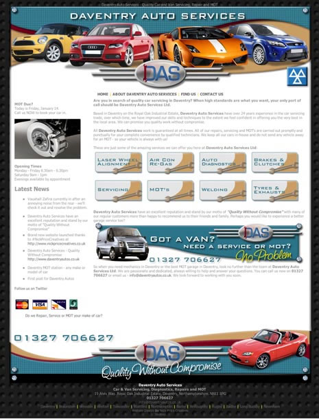 Northampton website design