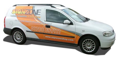 Van Graphics Rugby