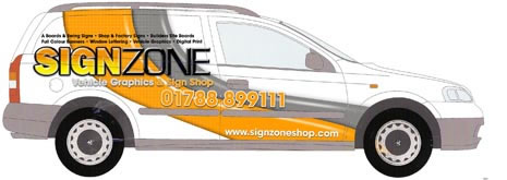 Van Graphics Rugby